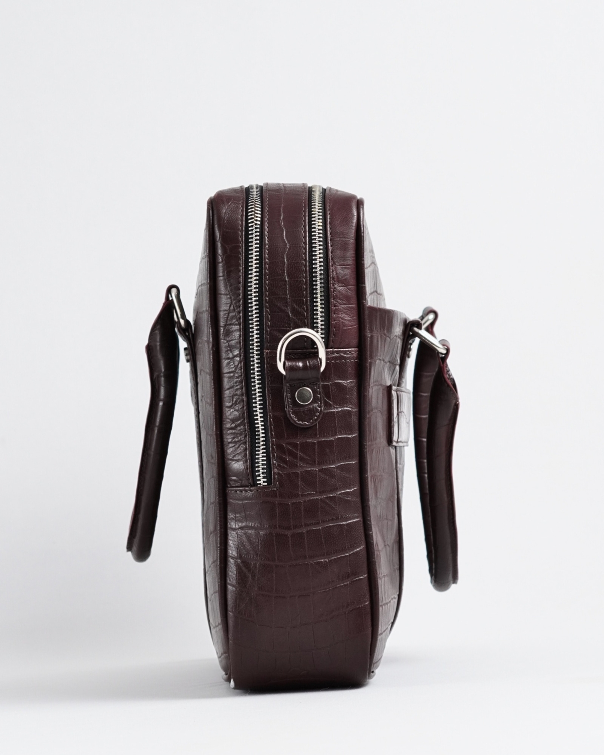 Executive Men's Original Leather Briefcase (Croco Cherry) Executive Men's Original Leather Briefcase (Croco Cherry)