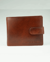 Yorkshire Men’s Original Leather Wallet (Cherry & Brown Blend)