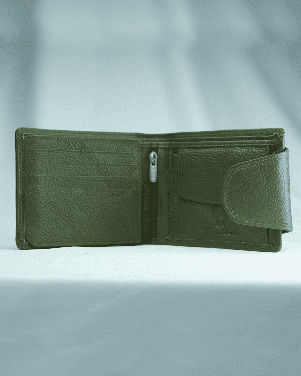 Commando Men’s ORIGINAL LEATHER Wallet | RFID PROTECTED (Military Green) Commando Men’s ORIGINAL LEATHER Wallet | RFID PROTECTED (Military Green)