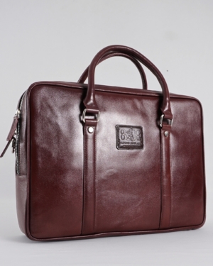 Executive Men's 100% Original Leather Large Briefcase
