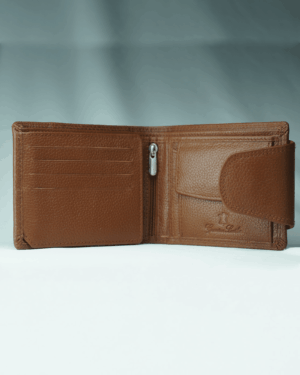 Manchester Men’s ORIGINAL LEATHER Wallet RFID PROTECTED (brown)