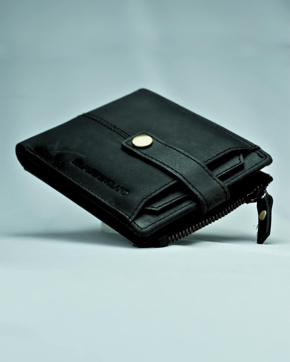 Ontario Men’s Original Leather Wallet (Vintage Black) Ontario Men’s Original Leather Wallet (Vintage Black)