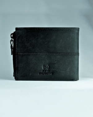 Ontario Men’s Original Leather Wallet (Vintage Black)