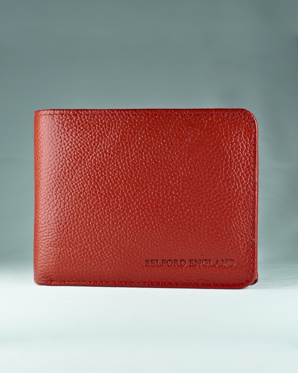 Redburry Men’s Original Leather Wallet (Red) Redburry Men’s Original Leather Wallet (Red)