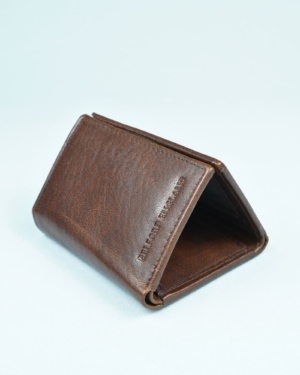 Britian - Men’s Original Leather Tri-Fold Wallet