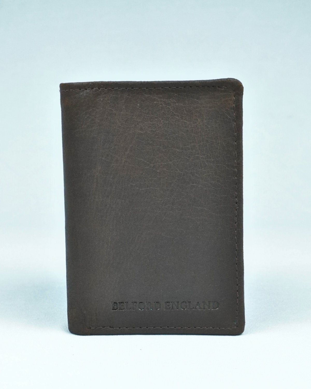 Britian - Men’s Original Leather Tri-Fold Wallet - coffee-brown - Color: Coffee-brown