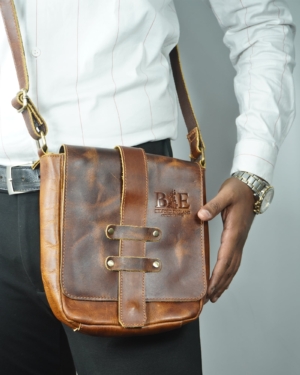 Texas Original Leather Sling Messenger Bag (Multipurpose Bag)