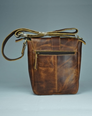 Texas Original Leather Sling Messenger Bag (Multipurpose Bag)