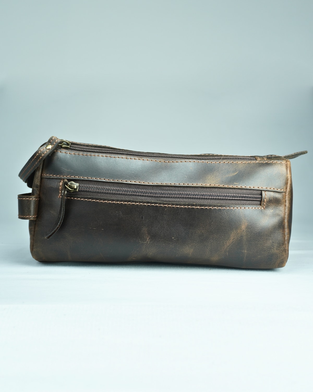Belgium - Original Leather Dopp Kit (Vintage Brown) Belgium - Original Leather Dopp Kit (Vintage Brown)