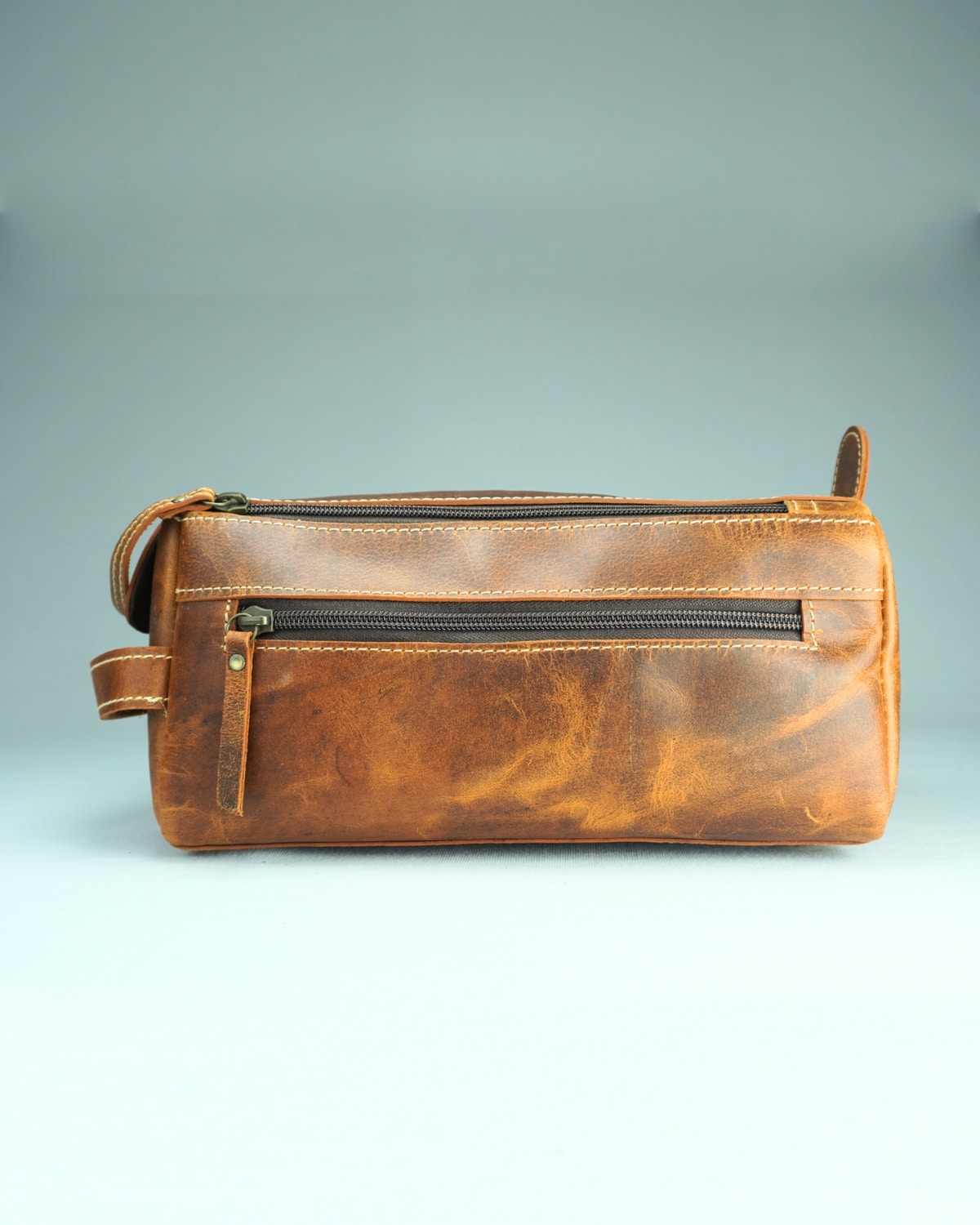 Bristol - Original Leather Dopp Kit (Rustic Brown) Bristol - Original Leather Dopp Kit (Rustic Brown)