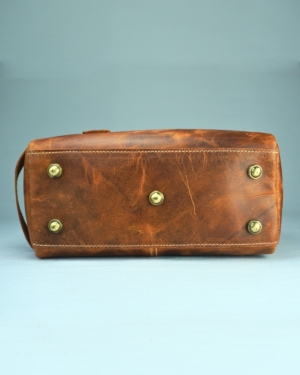 Bristol - Original Leather Dopp Kit (Rustic Brown)