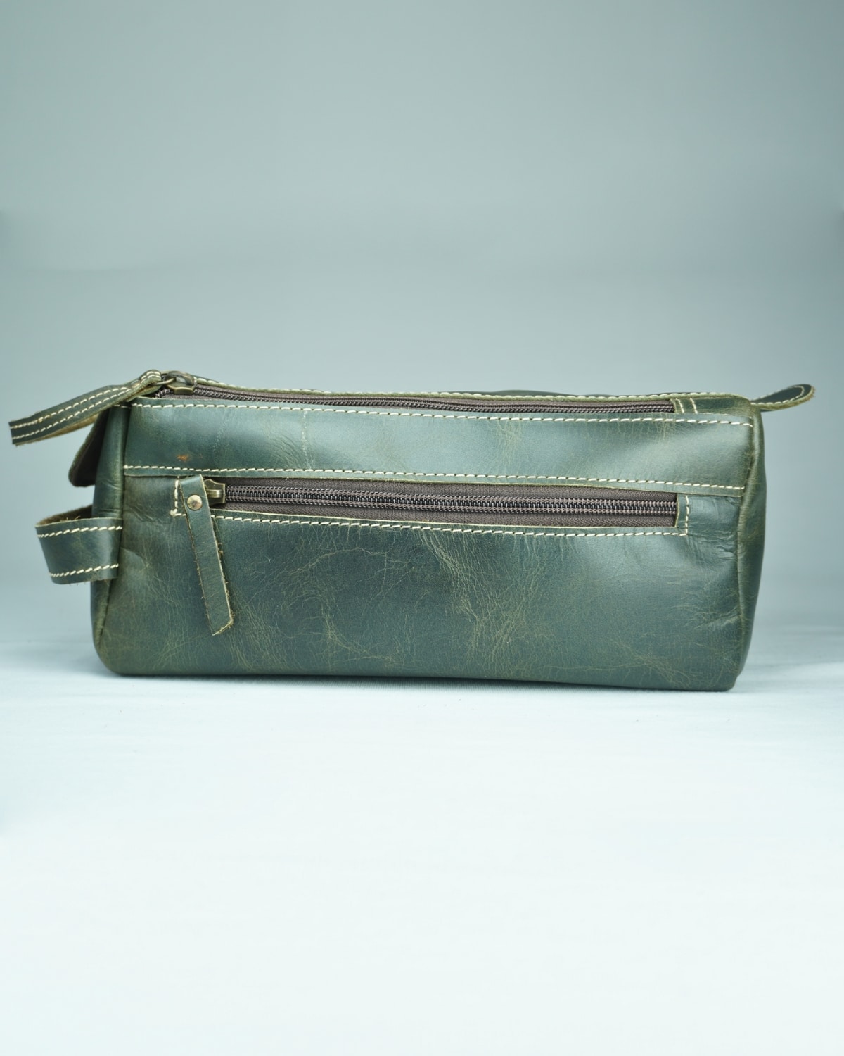 Granay - Original Leather Dopp Kit (Green) Granay - Original Leather Dopp Kit (Green)