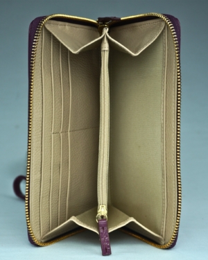 Isabella - Women’s Original Leather Wallet (Premium Purple)