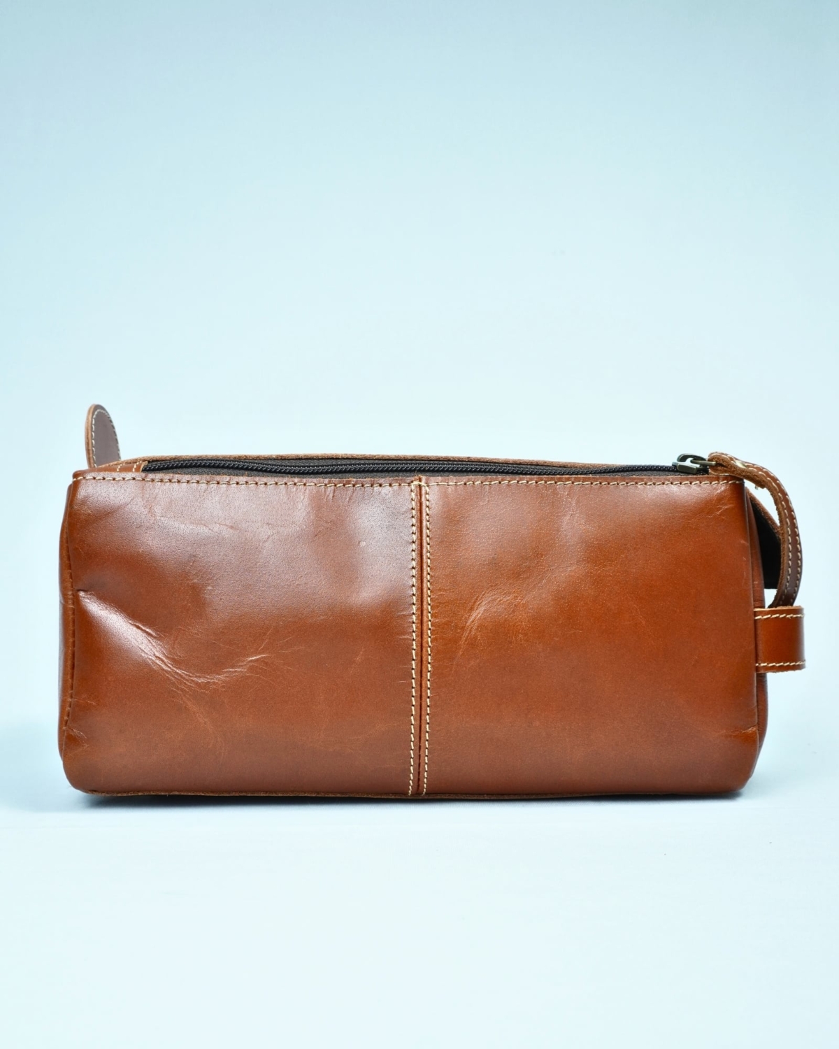 Japan - Original Leather Dopp Kit (Tan) Japan - Original Leather Dopp Kit (Tan)