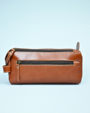 Japan - Original Leather Dopp Kit (Tan)