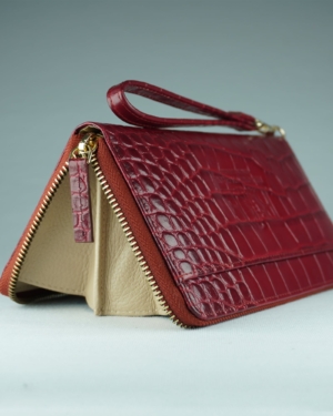 Lily - Women’s Original Leather Wallet (Premium Pink)