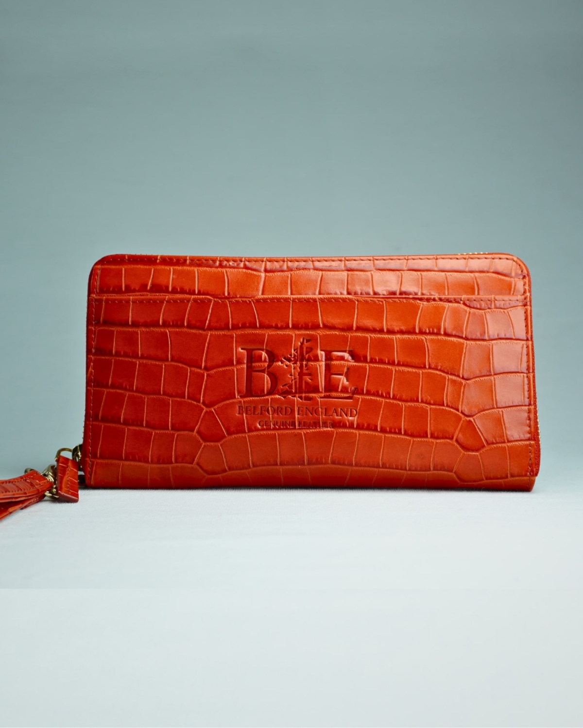Lyra - Women’s Original Leather Wallet - red - Color: Red