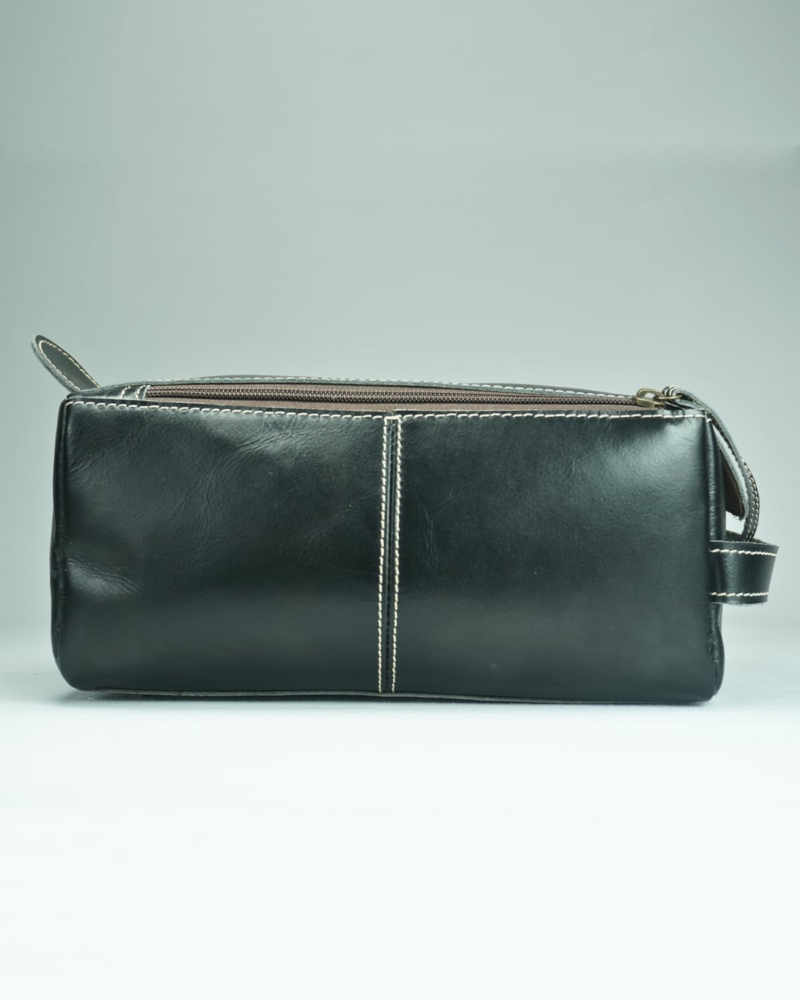 Mike - Original Leather Dopp Kit (Black)