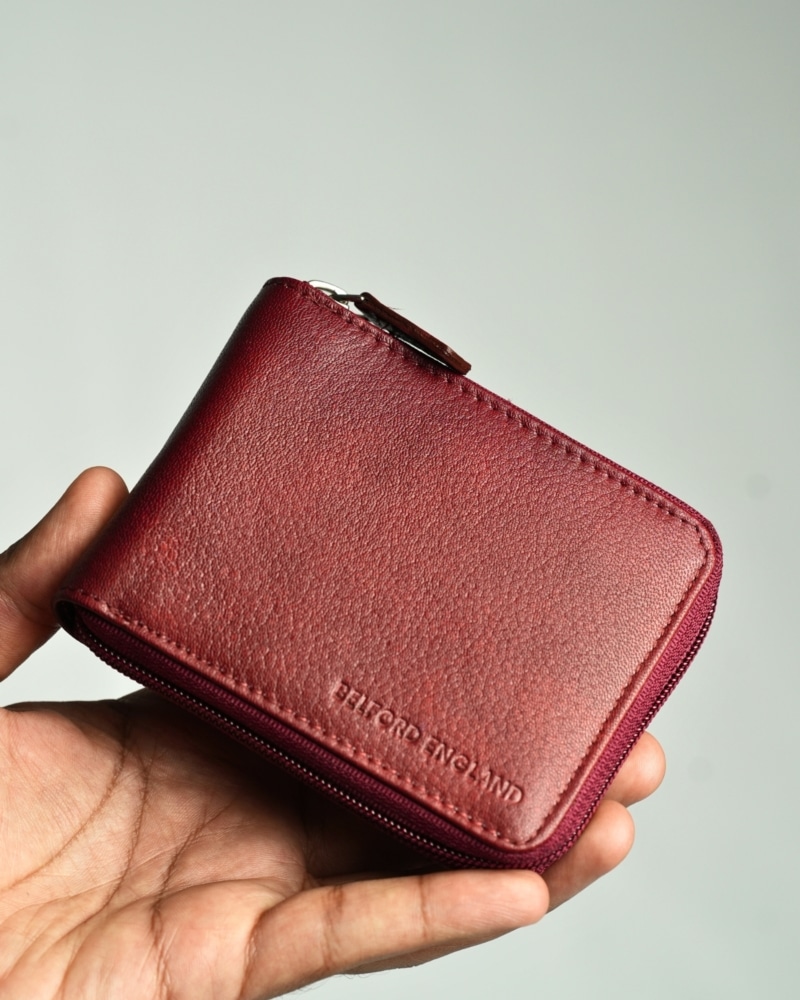Harry - Original Leather Wallet (Zip Around Wallet)