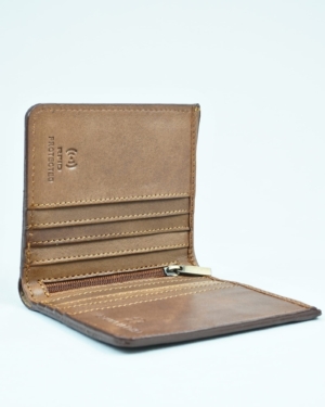 Aubrey - Men’s Original Leather Wallet (Tan)