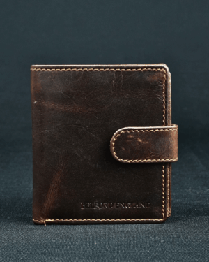 Braxton- Men’s Original Leather Wallet (Vintage Brown)