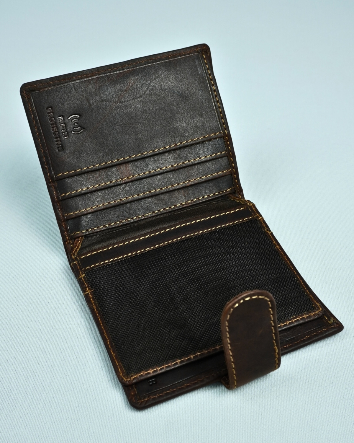 Braxton- Men’s Original Leather Wallet (Vintage Brown) Braxton- Men’s Original Leather Wallet (Vintage Brown)