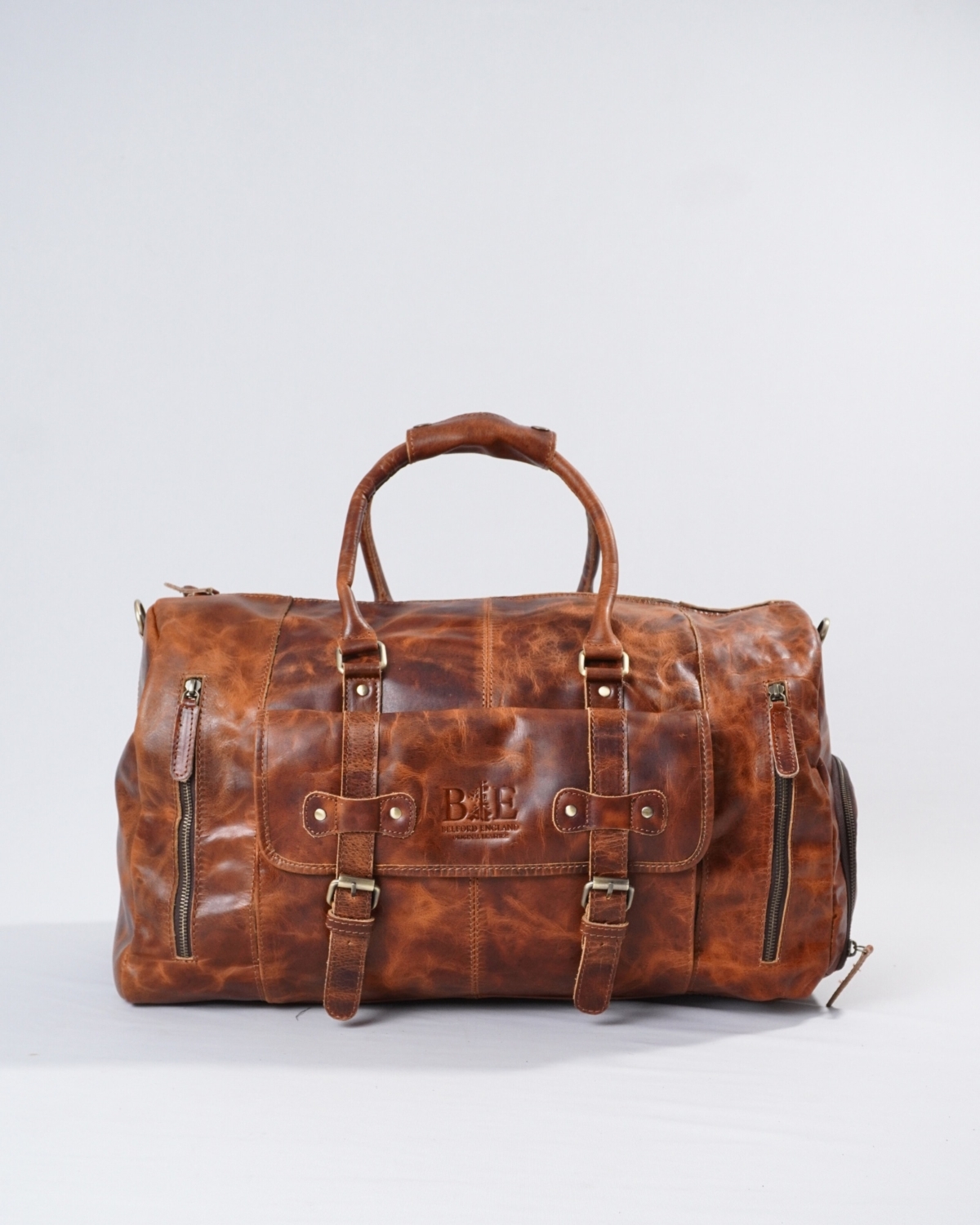 BroadMan - Original Leather Travel Bag (Legacy Tan) BroadMan - Original Leather Travel Bag (Legacy Tan)