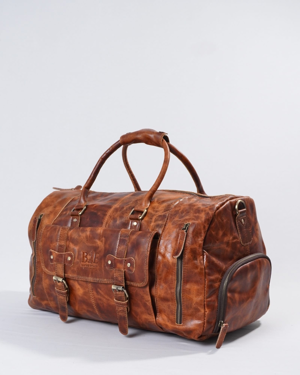 BroadMan - Original Leather Travel Bag (Legacy Tan) BroadMan - Original Leather Travel Bag (Legacy Tan)