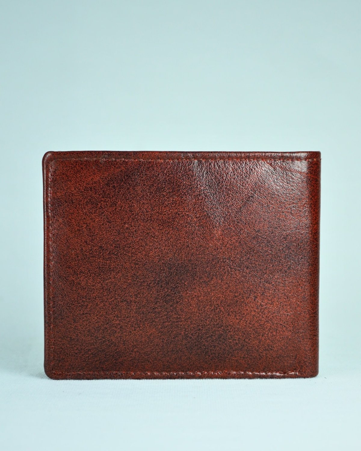Chester - Men’s Original Leather Wallet (With 10 Card Slots) - cherry-blend - Color: Cherry-blend