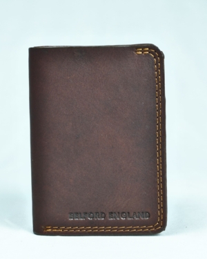 Enfield - Men’s Original Leather Tri-Fold Wallet (Vintage Brown)