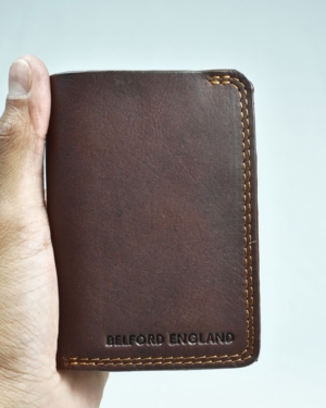 Enfield - Men’s Original Leather Tri-Fold Wallet (Vintage Brown)