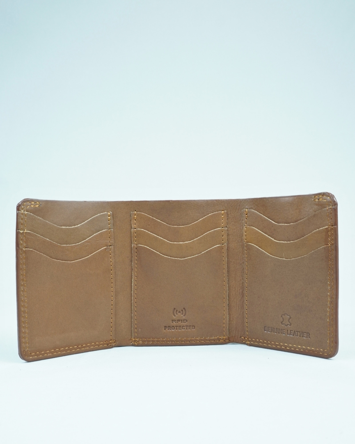 Enfield - Men’s Original Leather Tri-Fold Wallet (Vintage Tan) Enfield - Men’s Original Leather Tri-Fold Wallet (Vintage Tan)