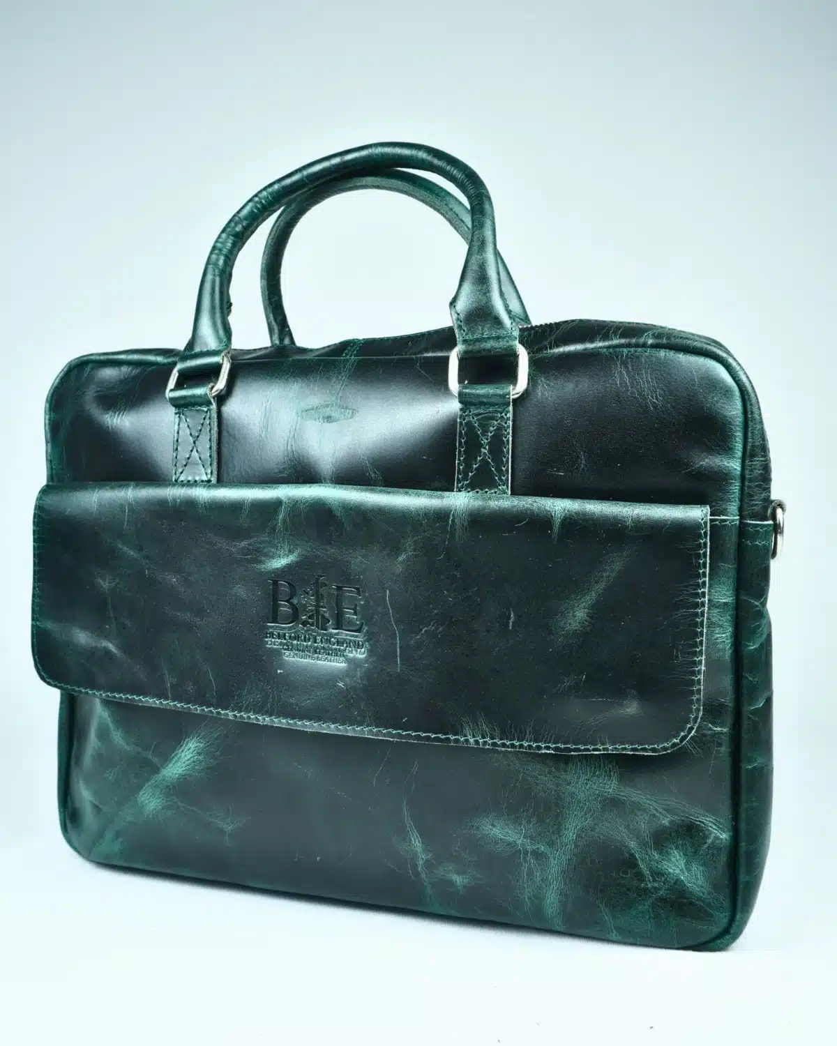 Executive Men's Original Leather Laptop Bag (Vintage Green) Executive Men's Original Leather Laptop Bag (Vintage Green)