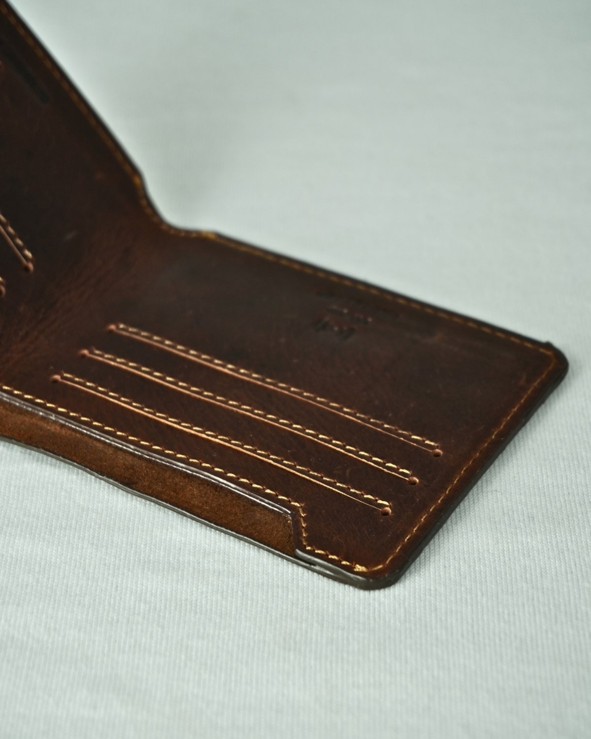 Heritage (Sleek Series) - Men’s Original Leather Wallet - vintage-brown - Color: Vintage-brown