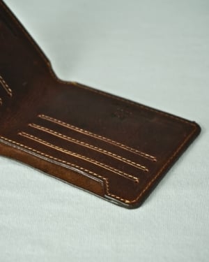 Heritage (Sleek Series) - Men’s Original Leather Wallet - vintage-brown - Color: Vintage-brown