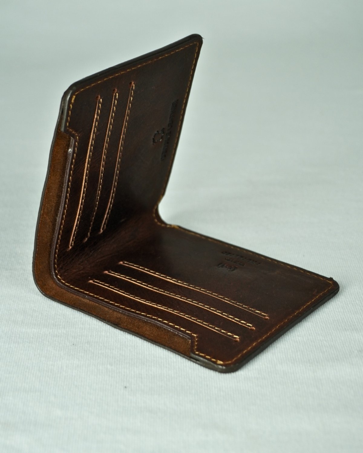 Heritage (Sleek Series) - Men’s Original Leather Wallet - vintage-brown - Color: Vintage-brown