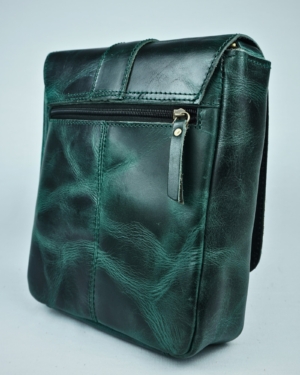 Emerald Original Leather Sling Messenger Bag (Multipurpose Bag)