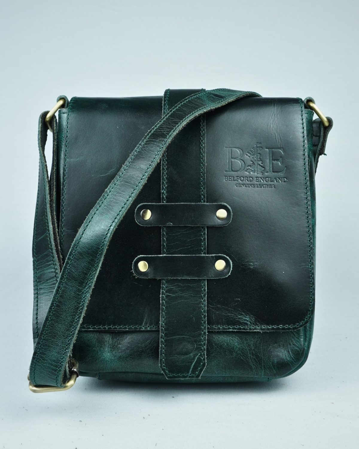 Emerald Original Leather Sling Messenger Bag (Multipurpose Bag) Emerald Original Leather Sling Messenger Bag (Multipurpose Bag)