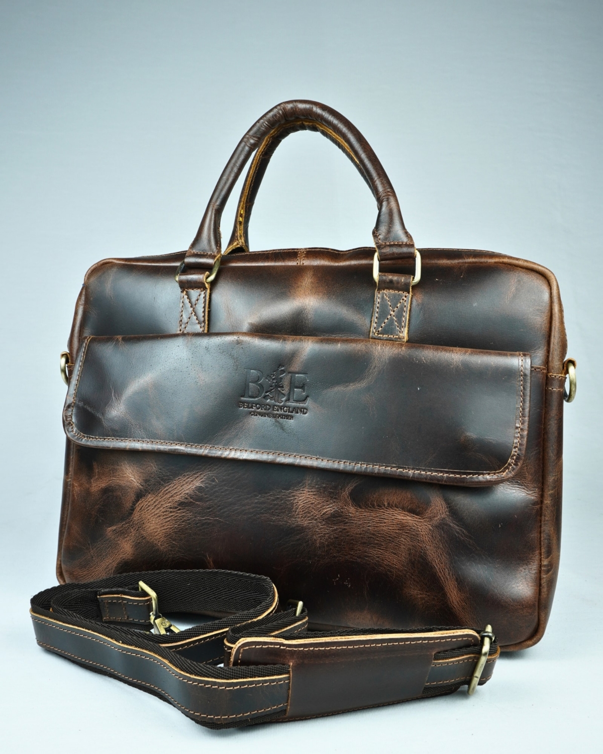 Executive Men's Original Leather Laptop Bag (Vintage Brown) Executive Men's Original Leather Laptop Bag (Vintage Brown)
