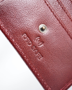 Dublin - Men’s Original Leather Trifold Wallet (Brown & Cherry Blend)