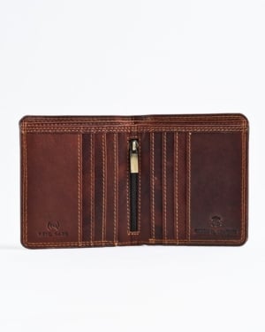 Aubrey - Men’s Original Leather Wallet - vintage-brown - Color: Vintage-brown
