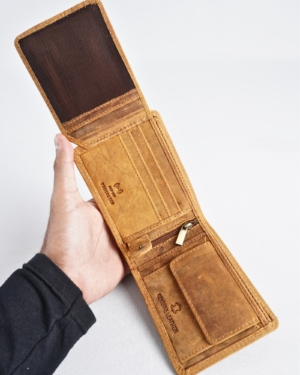 Cambridge Men’s Original Leather Wallet (Rugged Tan)