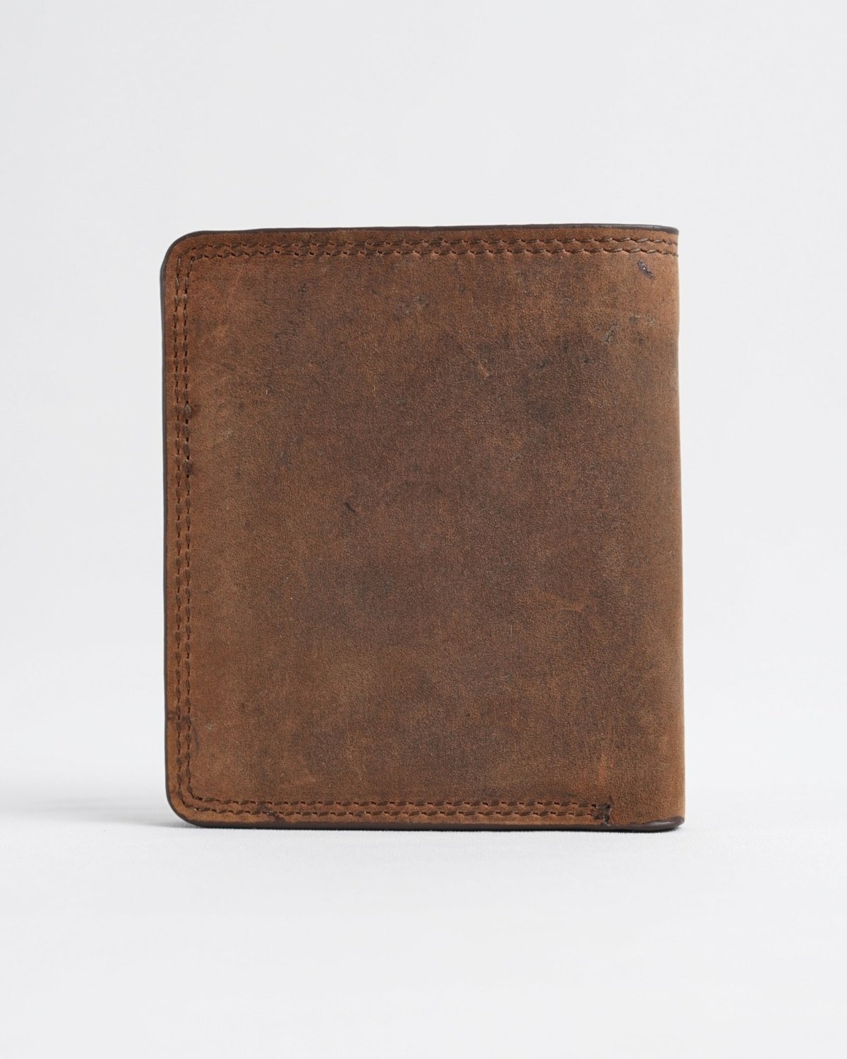 Aubrey - Men’s Original Leather Wallet - rugged-brown - Color: Rugged-brown