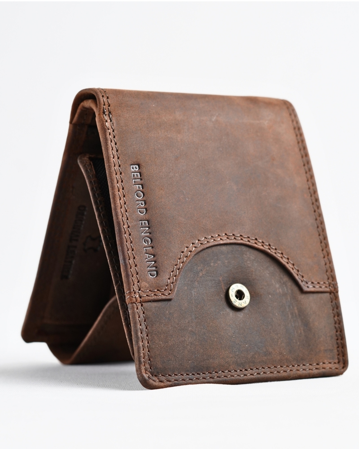 Derby - Men’s Original Leather Wallet (Rugged Series) Derby - Men’s Original Leather Wallet (Rugged Series)