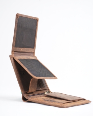 Harvard Men’s Original Leather Wallet (Rugged Series)