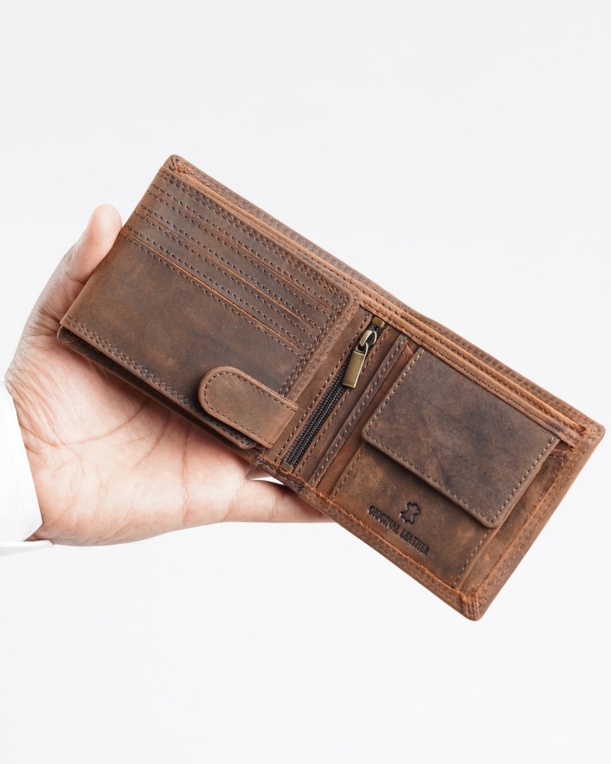 Harvard Men’s Original Leather Wallet (Rugged Series) Harvard Men’s Original Leather Wallet (Rugged Series)
