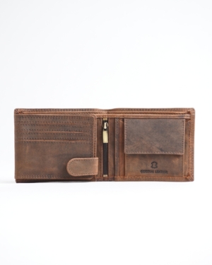 Harvard Men’s Original Leather Wallet (Rugged Series)