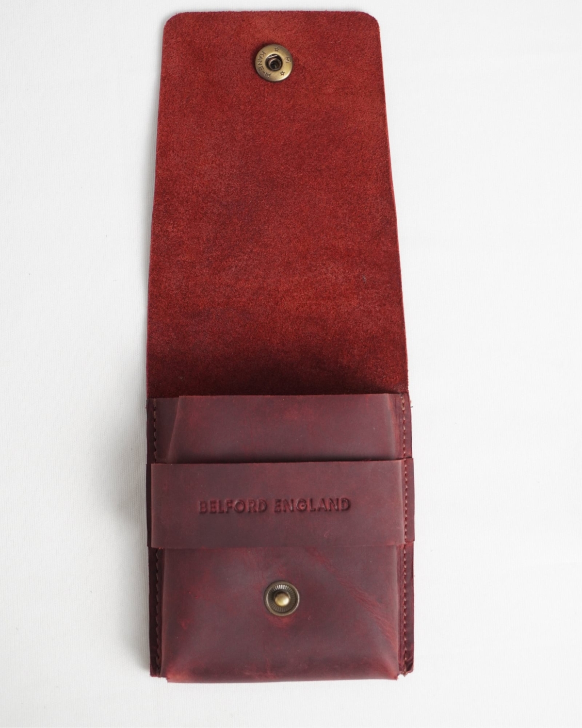 Bolton - Men’s Original Leather Wallet (Cherry) Bolton - Men’s Original Leather Wallet (Cherry)
