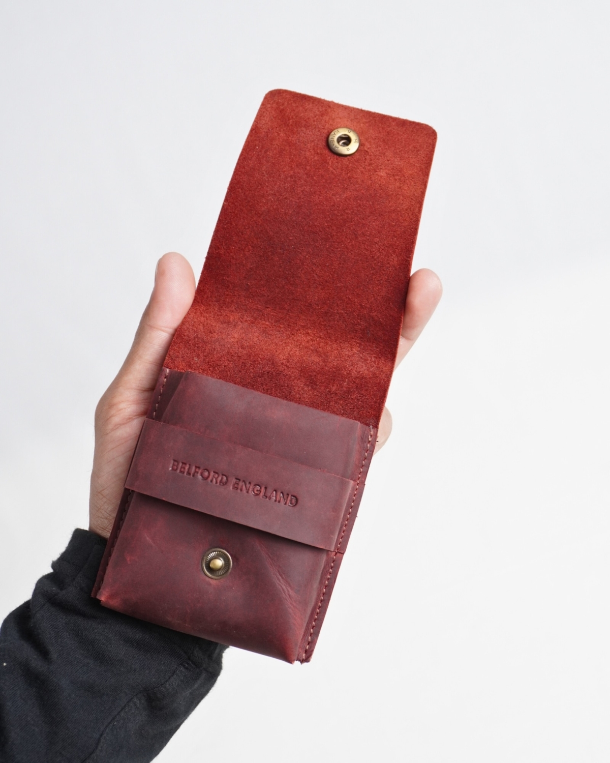 Bolton - Men’s Original Leather Wallet (Cherry) Bolton - Men’s Original Leather Wallet (Cherry)
