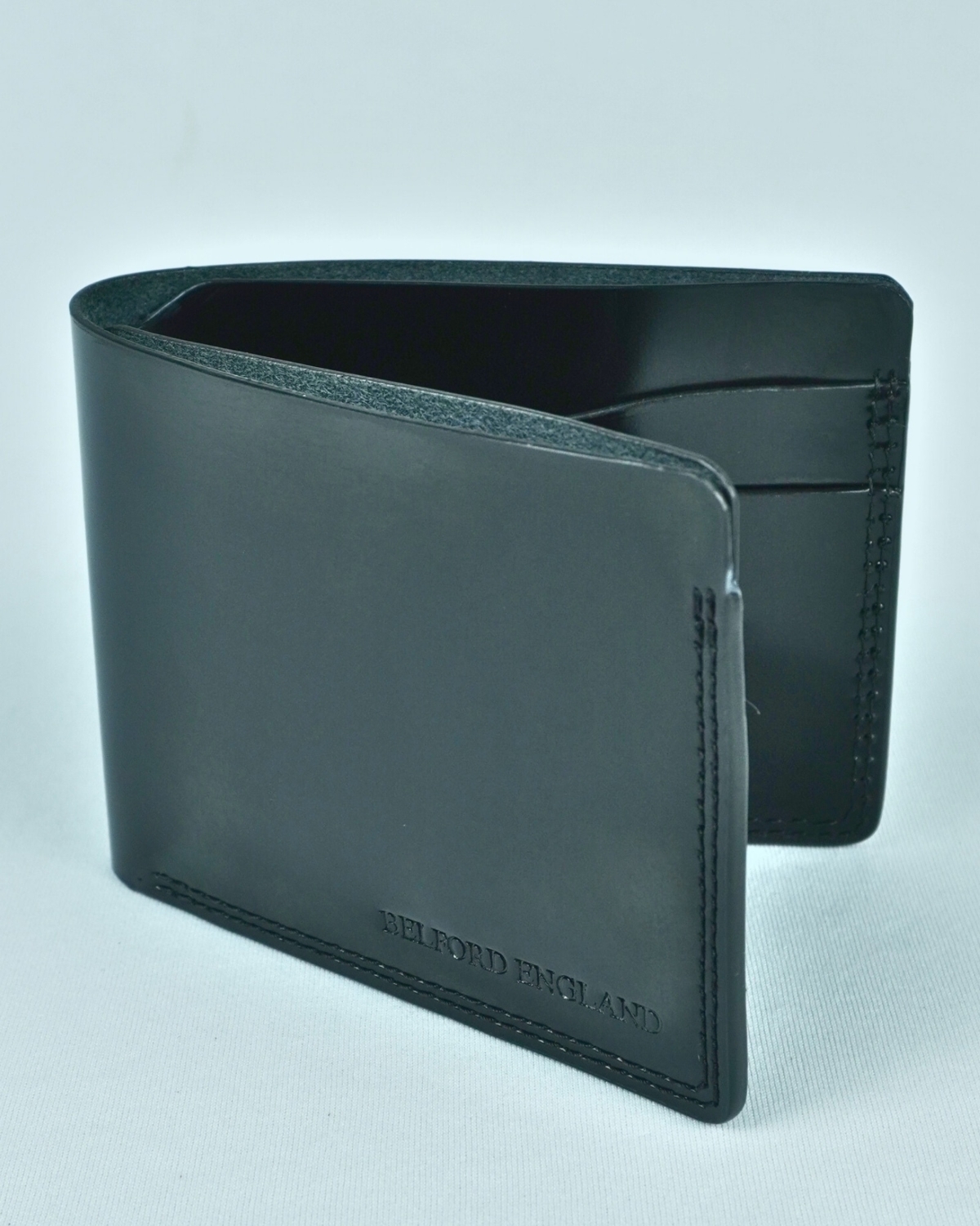 Berlin - Men’s Original Leather Sleek Wallet (Jet Black) Berlin - Men’s Original Leather Sleek Wallet (Jet Black)